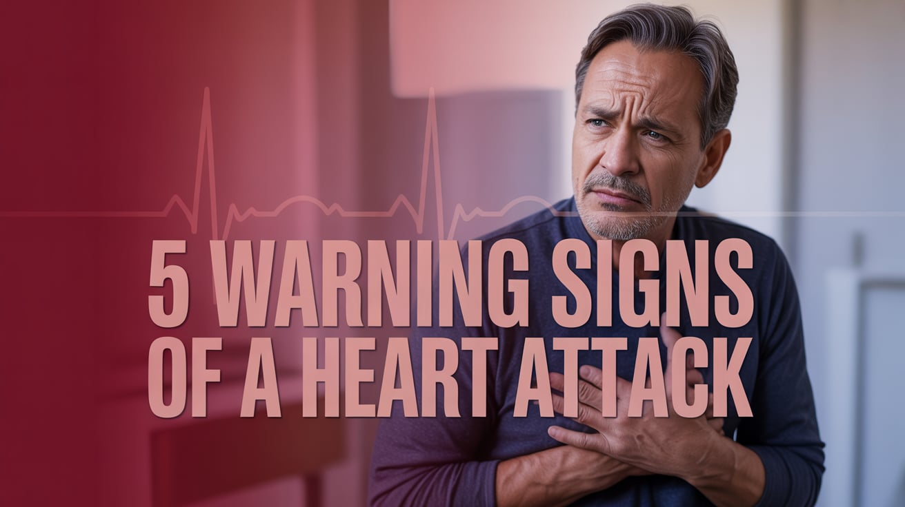 5 Warning Signs of a Heart Attack 3