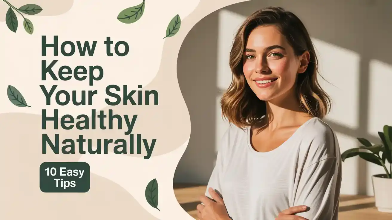 How to Keep Your Skin Healthy Naturally 1