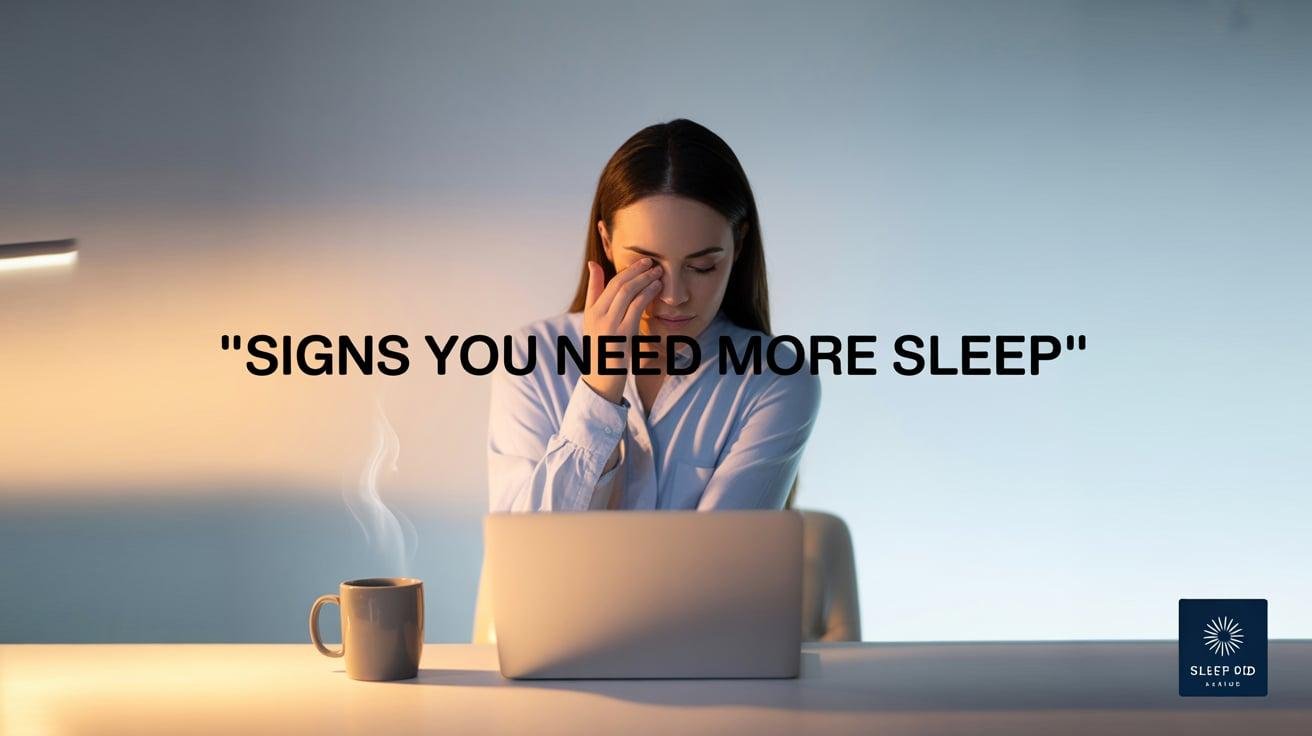 Signs You Need More Sleep