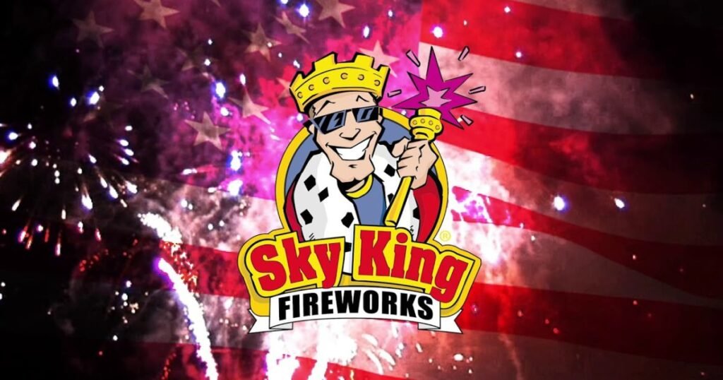 sky king fireworks Logo