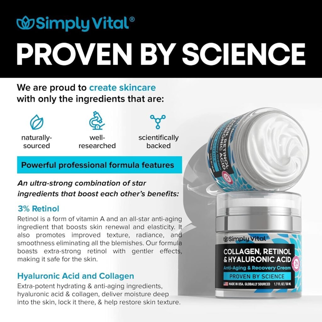 SimplyVital Face Moisturizer Collagen Cream