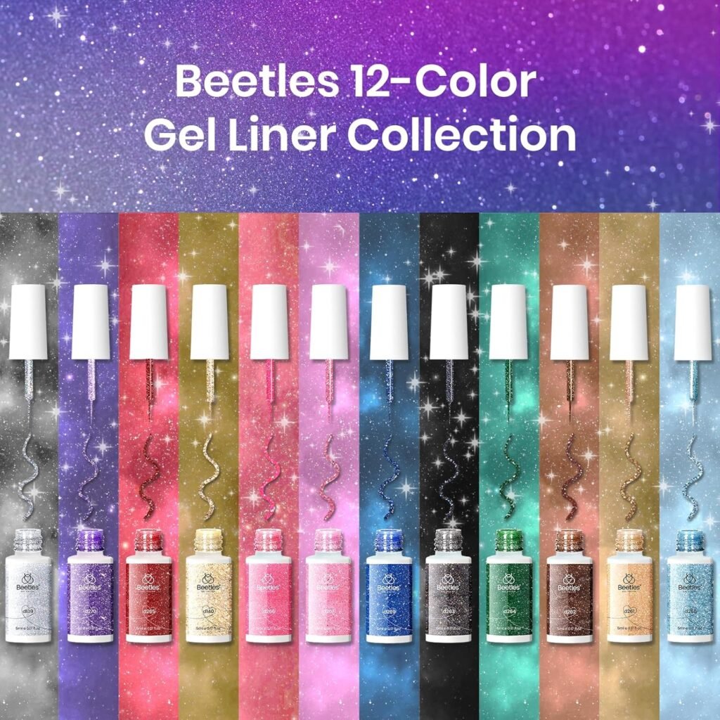 Colors Reflective Glitter Gel Nail Polish