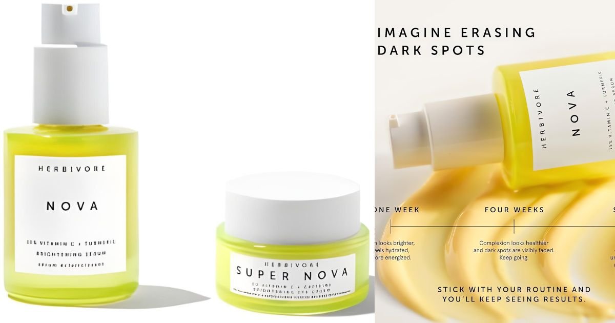 HERBIVORE Brightening Skincare Duo