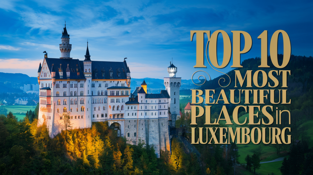 10 Beautiful Places to Visit in Luxembourg