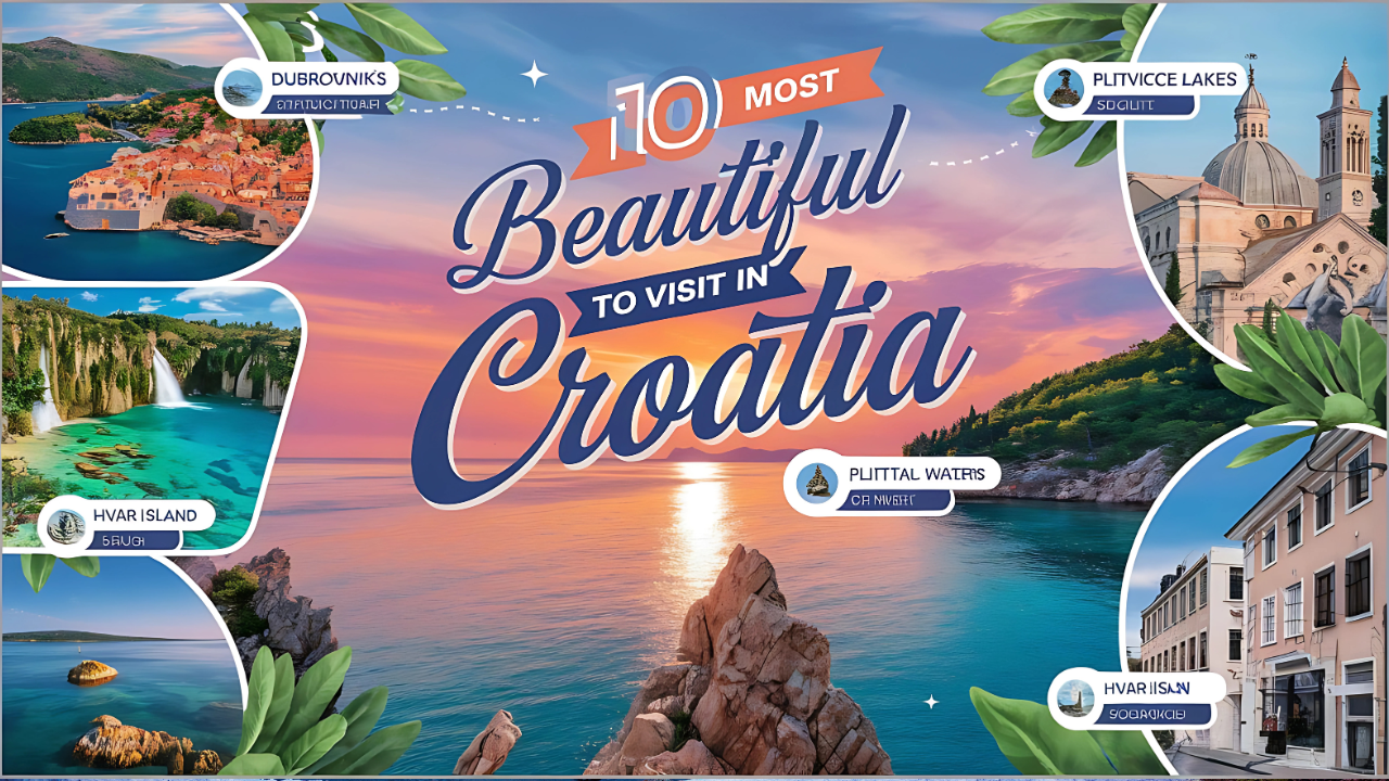 Most Beautiful Places to Visit in Croatia